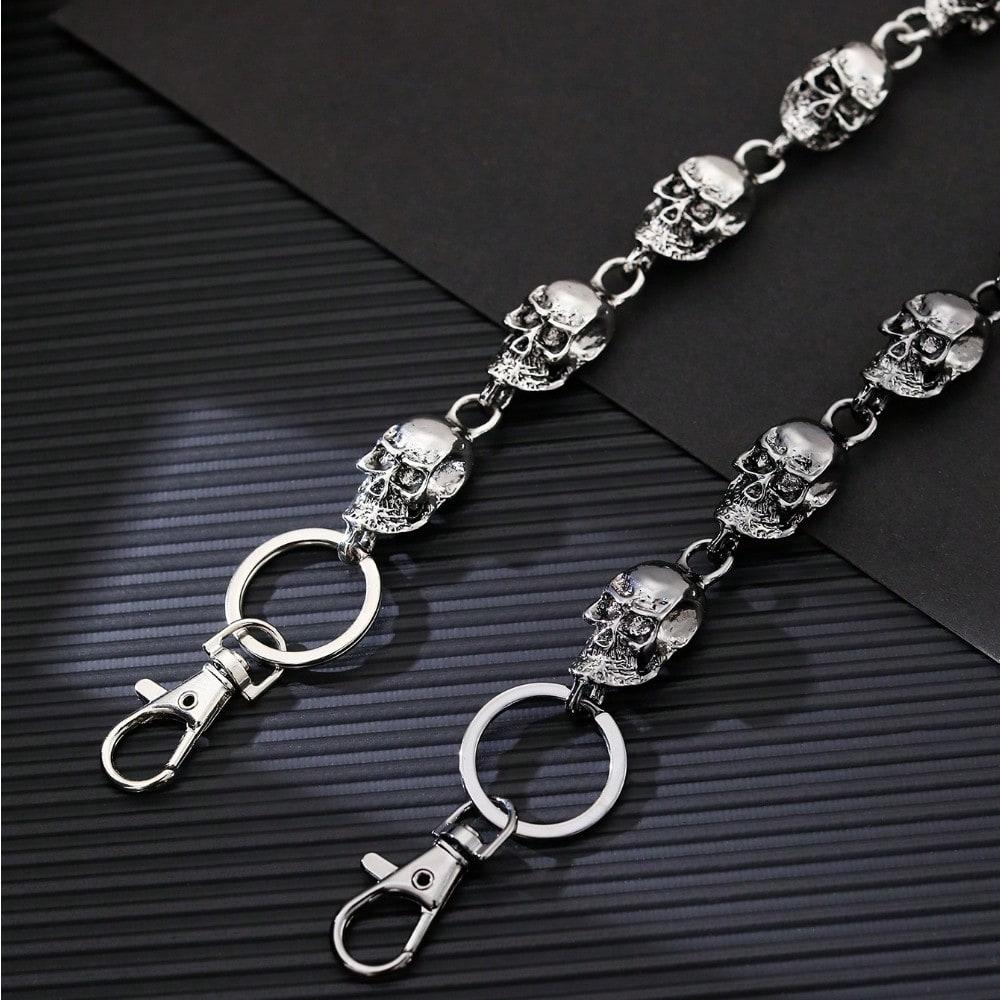 Skull Jeans Chain Hip Hop Personality Punk Diablo Skull Waist Chain Cool Accessories