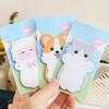 Cute Animal Special-shaped Sticky Notes, Adhesive Sticky Notes, Cartoon Decoration, Message Label Stickers, Note Markers for Office