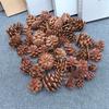 Simulations-Tannenzapfen Weihnachtsdekorationen - Kunststoff DIY-Schmuck & Foto-Requisiten (2-8,5CM)