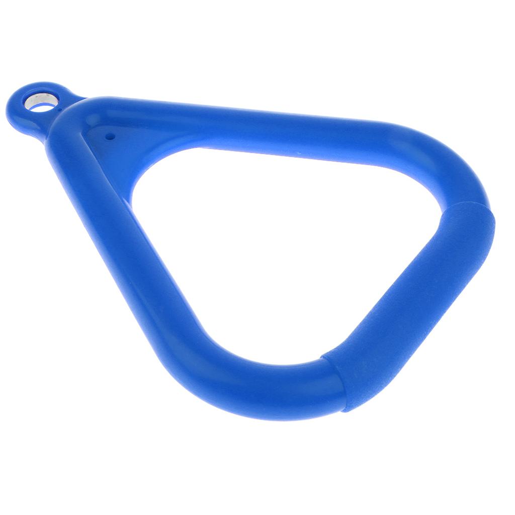 4Pcs/set Kids Outdoor Indoor Swing Ring Playground -Blue