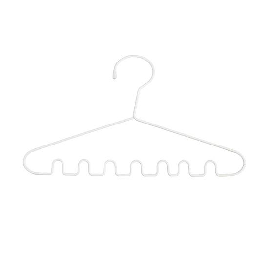 Storing 2 Colors Practical Multi-grid Design Multi-port Support Hangers Clothes Rack Clothes Rack