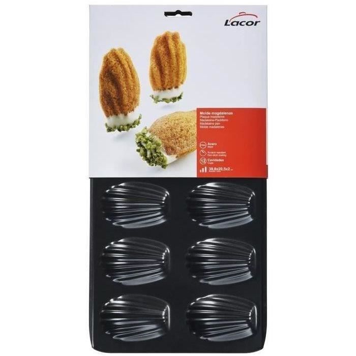 Moule À Madeleines - LACOR - 68000 - Aluminium - Anti-adhésif - Ultra-léger