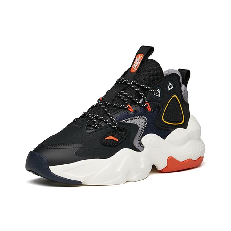ANTA Badao 2 'Black White Orange' Men's 112148080-4