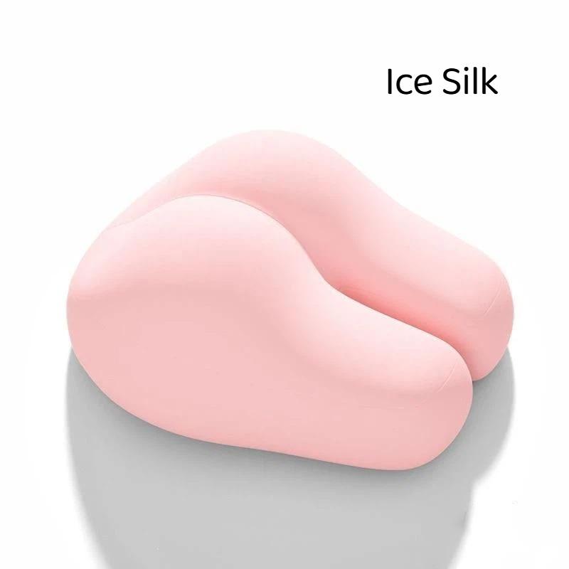 Creative Hip-shaped Pillow 1Pcs Portable 3D Soft Foam Bolster Skin-friendly Cushion for Stomach Sleeping Travel