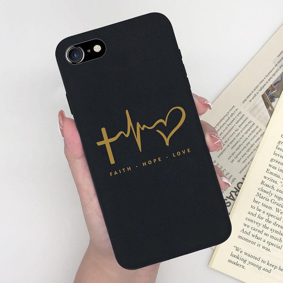 For Apple iPhone 7 8 Plus Back Cover Fashion Pattern Soft Silicone Anti Slip Phone Case For iPhone 7plus 8plus Funda Capa Shell