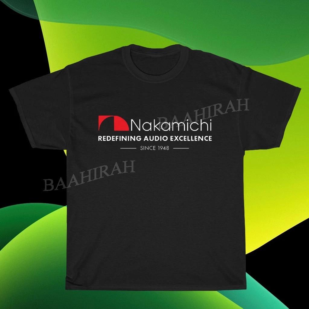 New Nakamichi Audio Logo American Funny T-Shirt Size S to 5XL XL