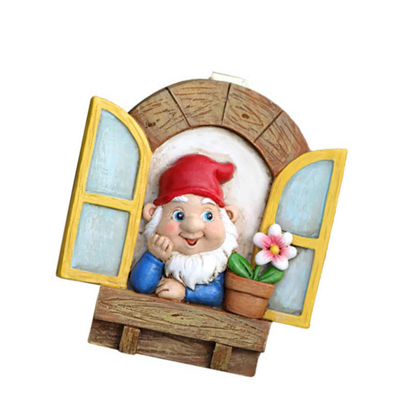 

Fairy Garden Gnomes Tree Face Hanging Decorations For Outdoor Yard Resin Crafts And Flower Pot Landscape Ornaments 2