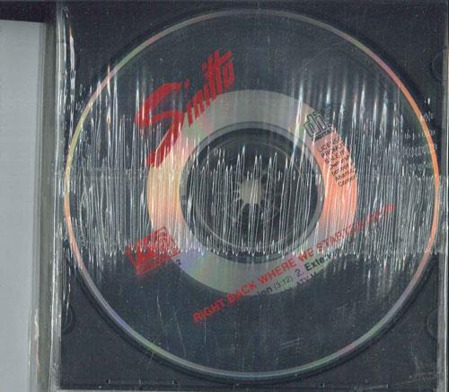CD SINITTA Right Back Where We Started From PR29522 ATLANTIC 1989 US Поп Б/у