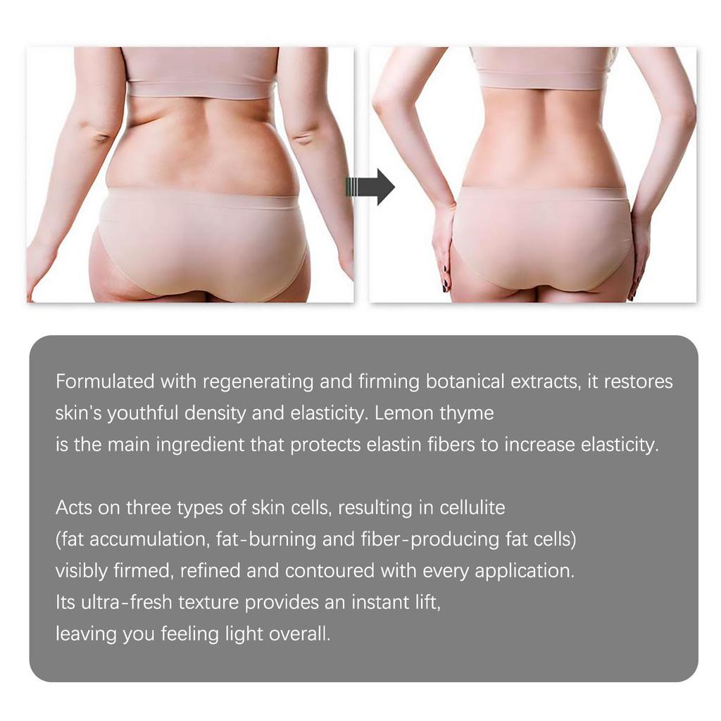 West&Month Ginger Slimming & Shaping Cream Slimming & Firming Body Slimming Massage Cream for Big Belly & Thigh Muscle Removal