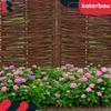 Garden Fence Palisade Edging Wicker Driven Fence 60 X 40