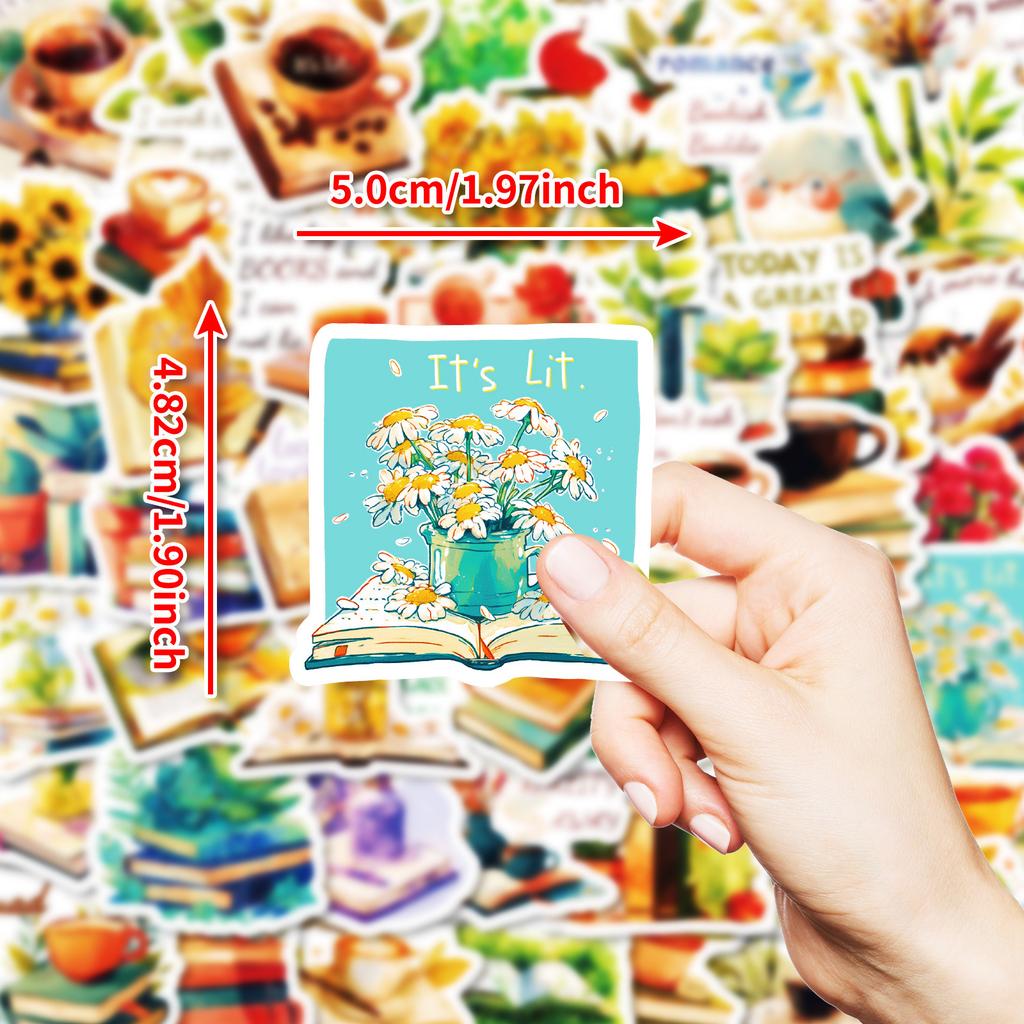 50 Creative Book Series Beautiful Ins Style Graffiti Stickers