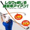 Plata Golf Iron Practice Swing Flex Shaft 7 Iron for Ball Hitting Aid, Practice, [Left-Handed]