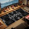 Las Vegas Raiders Mouse Pad Large Gaming Table Cushion Nonslip Laptop Tablet Big Mousepad Xxl Mat Mini Pc Playmat With Lock Edge