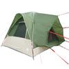 Vidaxl Car Awning, 4-Person, Green, Waterproof
