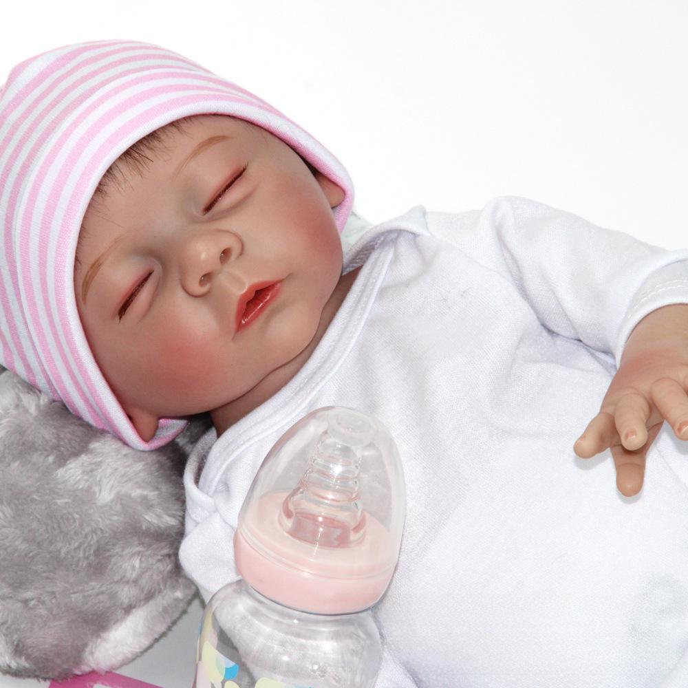 18-Inch Darren Reborn Doll: Hand-painted, Soft Vinyl Baby Toy