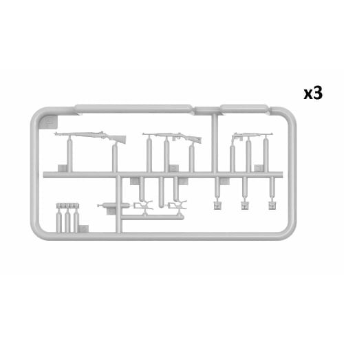 Miniart 1/35 US Infantry Weapons & Equipment Set Plastic Model MA35329
