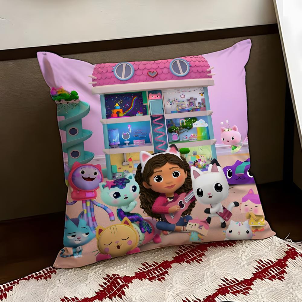 GGabbys DDollhouse Cushion Cover Reversible Soft Durable Pillow Cover Home Car MultiScene Use for Daily Comfort