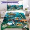 3pcs maya the bee Bedding Set Duvet Cover Closure Includes 1 Duvet Cover & 2 Pillowcases, Soft and Comfortable for All Seasons.