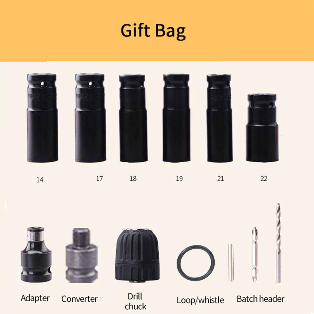 Set de adaptoare de antrenare a mandrinei Set cheie electrică cu impact Set capete 12 buc Kit Burghiu pentru burghiu electric Cheie șurubelniță