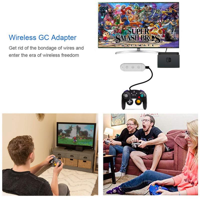 Buy Wireless Controller Adapter Portable Button Controlled Converter ...