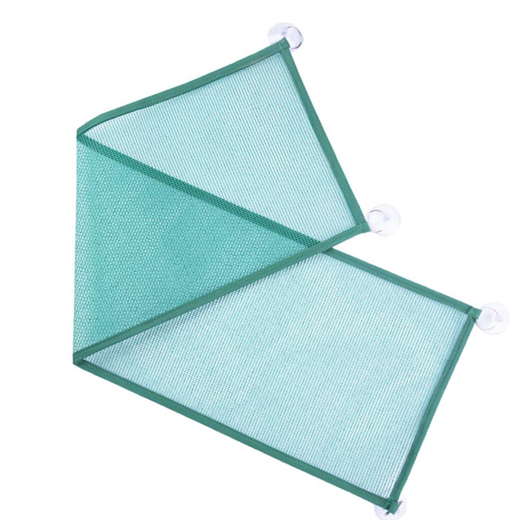 Reptile Mesh Hammock Rectangle   Hanging Reptile Breathable Net Hammock Bed with Suction Cups for   Snake