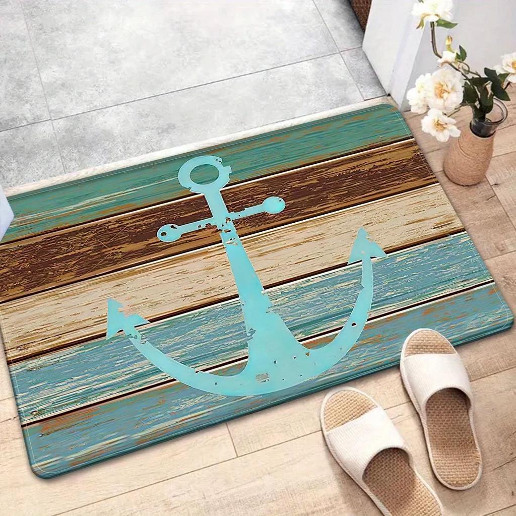 1PC Pumpkin pattern Door Mats Kitchen Rugs Non-Slip Pop arts design Living room Rugs Bath Mat Carpet for Home Sink Laundry Decor