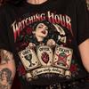 Vampire Mistress Shirt | Witching Hour Tarot Cards Tee, Femdom Vampire Pin Up, Retro 50s Psychobilly, Alternative Goth Gift