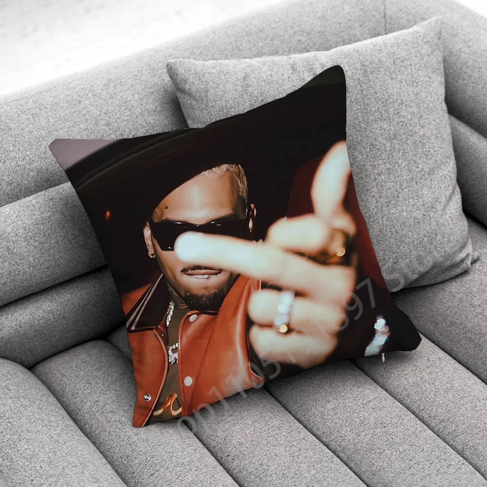 C-Chris B-Brown Breezy Throw Pillow Case For 55x55cm 40x40cm 45x45cm 50x50cm 30x30cm Square Office Pillowship Cover