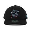 New Era 9FORTY M-CROWN Snapback Miami Marlins MLB ON-FIELD AUTHENTIC PLAYER REPLICA SNAPBACK CAP Black MIAMI MARLINS Hat Blue Major League 940MC