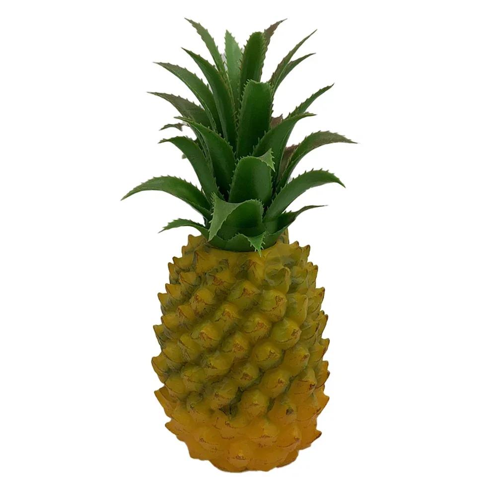 Features Artificial Pineapple Convenience Lifelike Appearance Perfect Realistic Design Beautiful Pineapple Decor 1