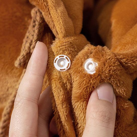 Cat Carrier Bag Plush Puppy Carrier Bag with Adjustable Crossbody Bee Design Travel Strap Cute Bear