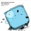 Scratch-Resistant Shockproof Earphone Case Transparent Dustproof Soft Cover Washable Protective Headset Accessory
