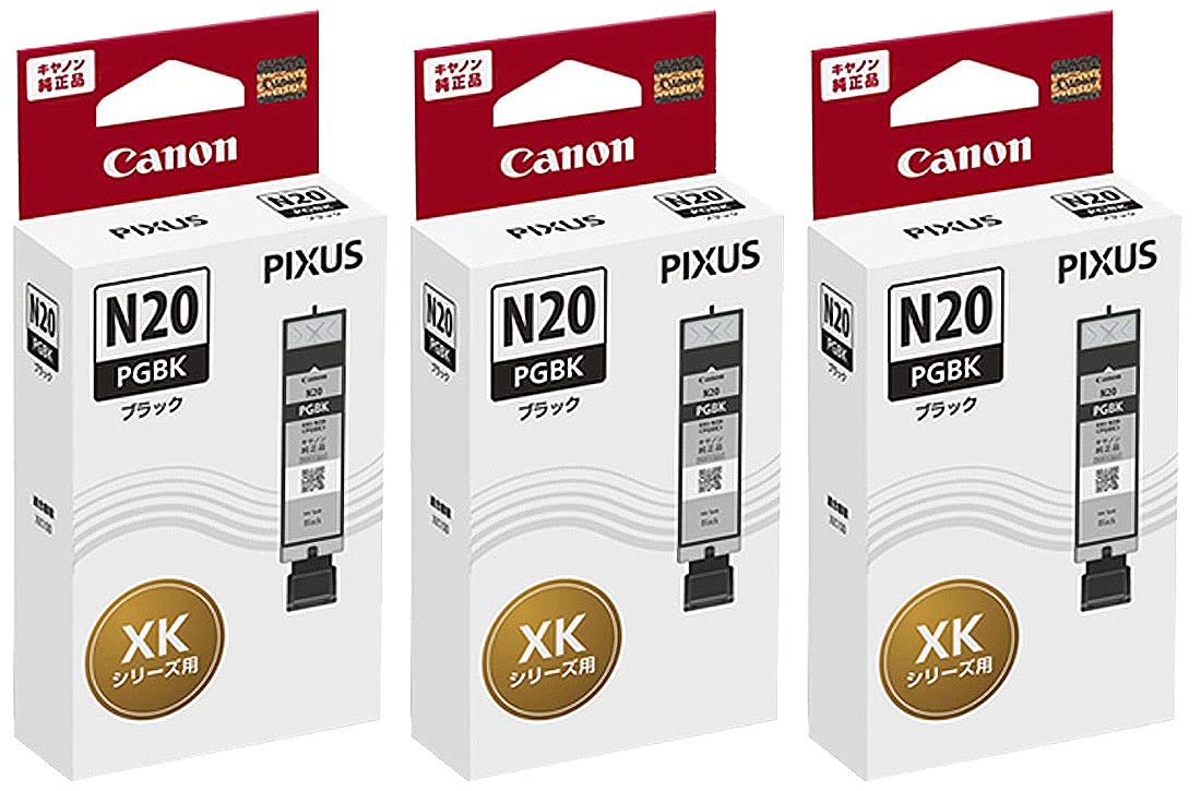 

Canon Canon 5107C001 Ink Tank Black Set of 3 XKI-N20PGBK чорний