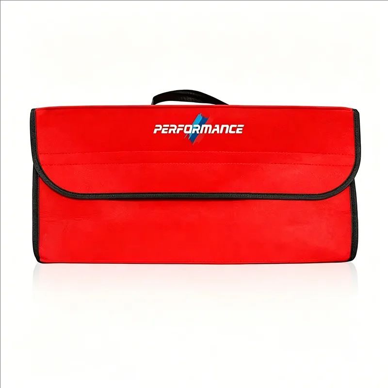 CTCE1 Car Trunk Organizer Box Large Capacity Folding Storage Bag For BMW E91 X5 E70 F11 E30 F31 X3 F25 E61 E83 X1 E53 E87 F40 /Sticker