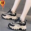 Daddy Shoes Women's Ins Tide 2025 Winter New Thickened Versatile Retro Sneakers Platform Inner Height Increase Women's Shoes