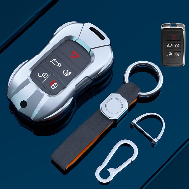 Suitable for Jaguar Car Keycase XFL XEL FPACE XJL FTYPE Epace Ipace Xe Keyshell Keycover Keychain Buckle Female