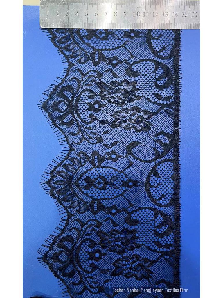 15CM Non-Elastic Eyelash Lace for Wedding Dress Skirts