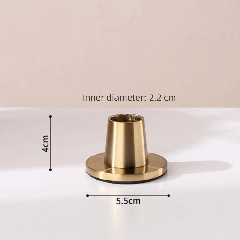 

Decoration Candlestick Decoration Golden Candle Holder Home Decor Wedding Decoration Metal Candlestick Desktop Candle Stand Home