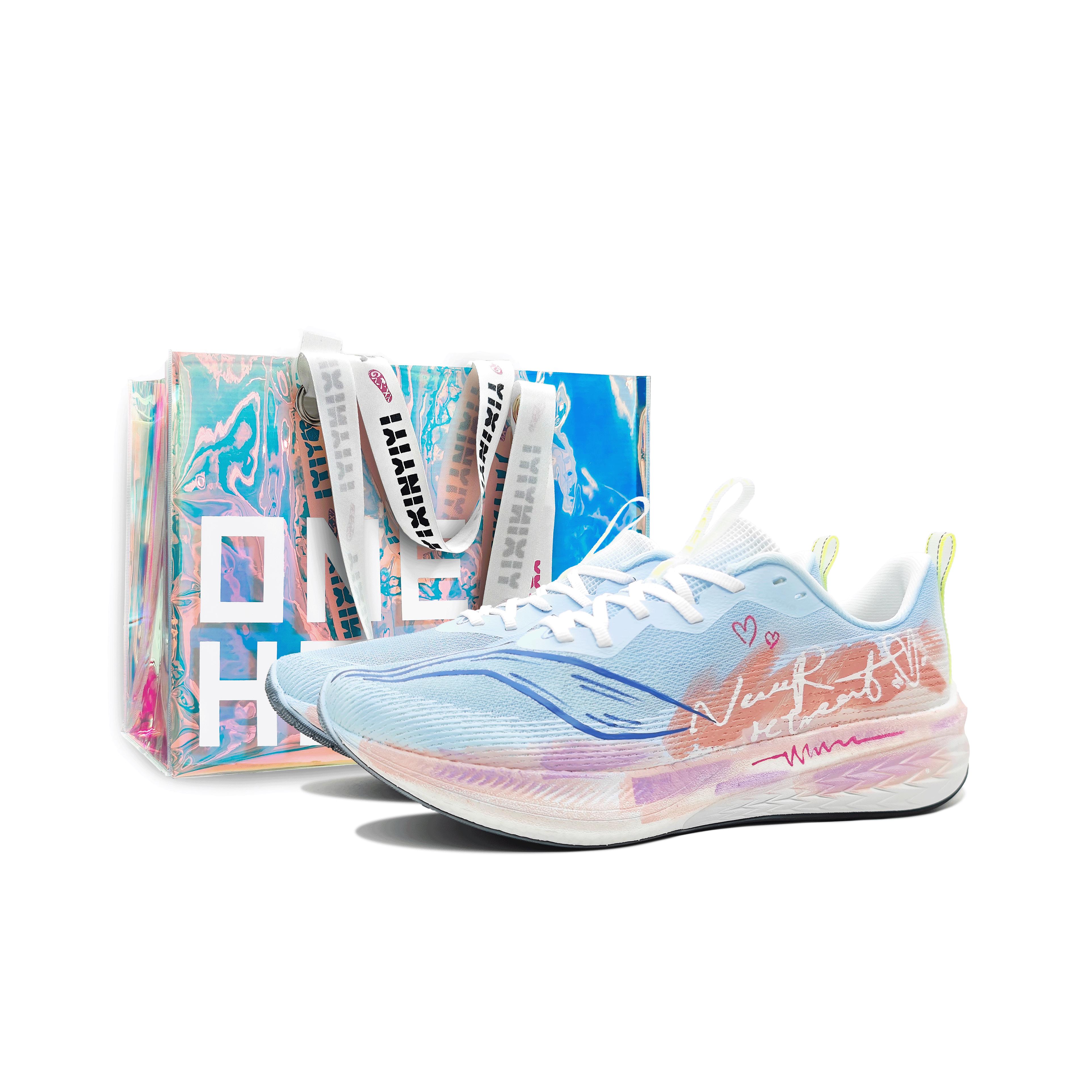 

Li Ning Red Hare 6 Pro Нескользящие Дышащие Износостойкие Низкие Повседневные Беговые Кроссовки Мужские Синие Розовые ARMT013-1(Команда142-ЛД) 40