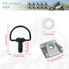 14mm Motorcycle Quick Release 1/4 D-ring Turn Race Fairing Fastener Universal For Honda Yamaha Suzuki Kawasaki Ducati Aprilia