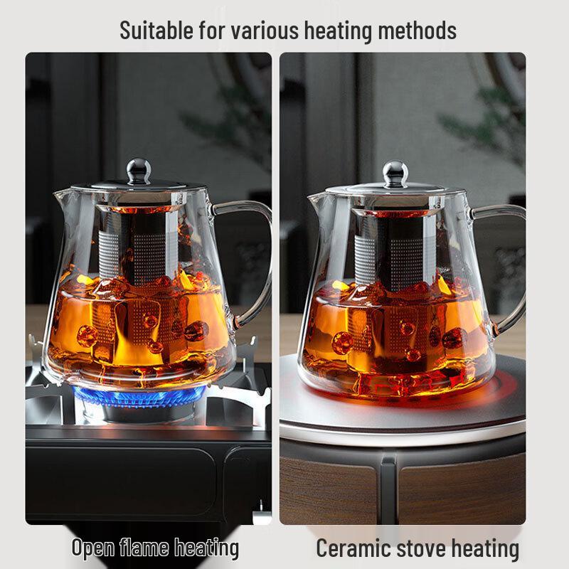 950ML High Borosilicate Glass Teapot