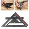 Plastic Material Triangle Ruler 90 Degree Woodworking Square Folding Square  Furniture Making
