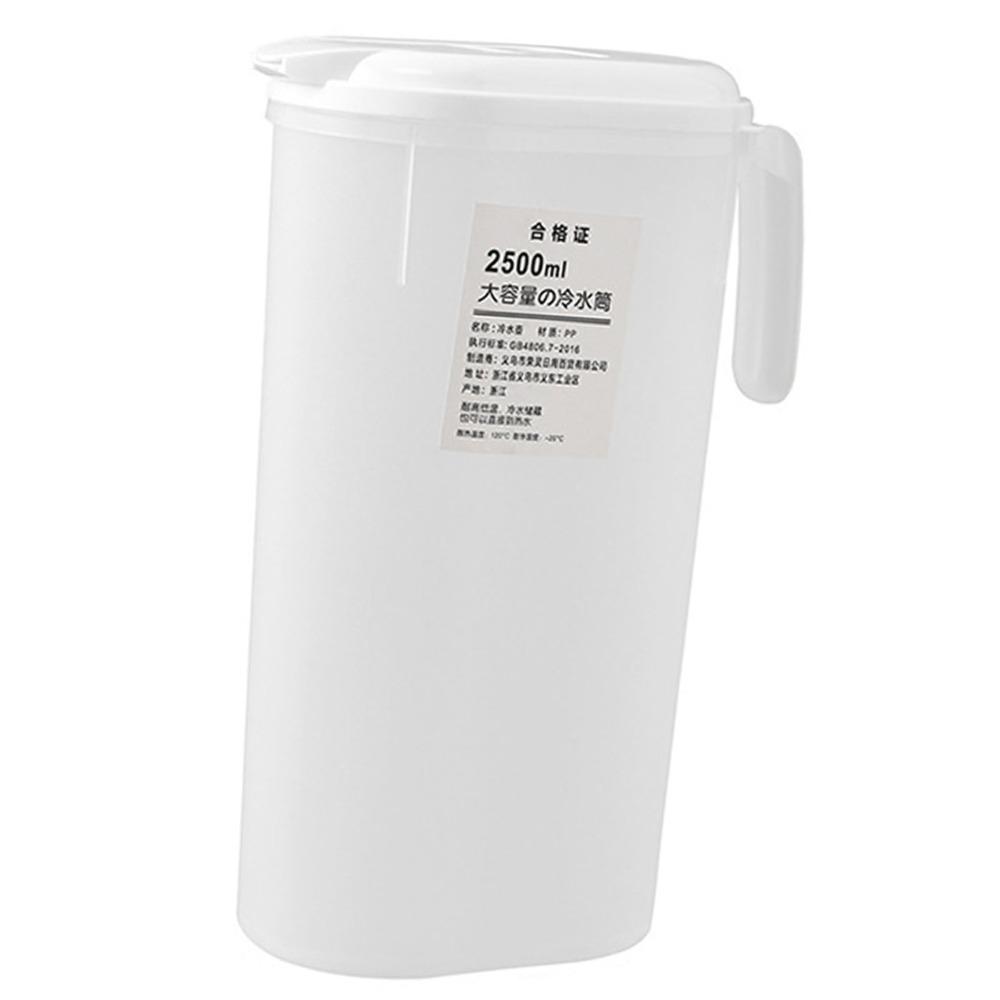 2500ML Water Pitcher Heat Resistant Cold Water Kettle Leakproof Water Pot Fruit Tea Making