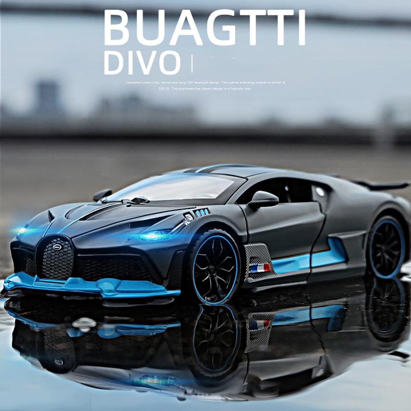 1/32 Toy Car Bugatti Divo Metal Toy Alloy Car Diecasts & Toy Vehicles Car Model Miniature Model Car Toys for Kids Christmas Gift