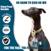 12mm Gold Cuban Link Dog Collar - Stainless Steel Chain Collar with O-Ring Lock for Small, Medium & Large Dogs - Adjustable Heavy Duty Pet Walking