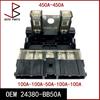 Support de bloc de fusibles et de fusibles-liens OEM 24380-BB50A EBP-NS-000 24380BB50A pour NISSAN X-TRAIL III 13- pour RENAULT KADJAR 15-