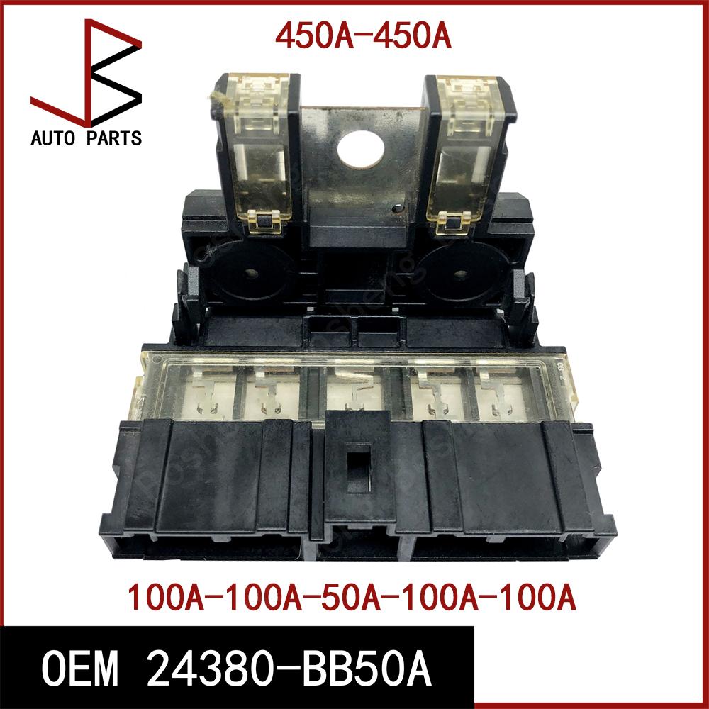 Support de bloc de fusibles et de fusibles-liens OEM 24380-BB50A EBP-NS-000 24380BB50A pour NISSAN X-TRAIL III 13- pour RENAULT KADJAR 15-