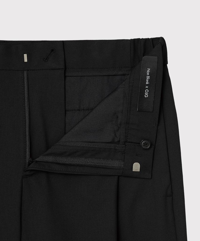 NONBLANK [Non Blank X Ojg][Saint Year] Loose Fit Pants_Black
