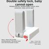 No Tools Needed Toddler Proof Safety Lock ABS Door Lever Lock  For Toddlers Safety