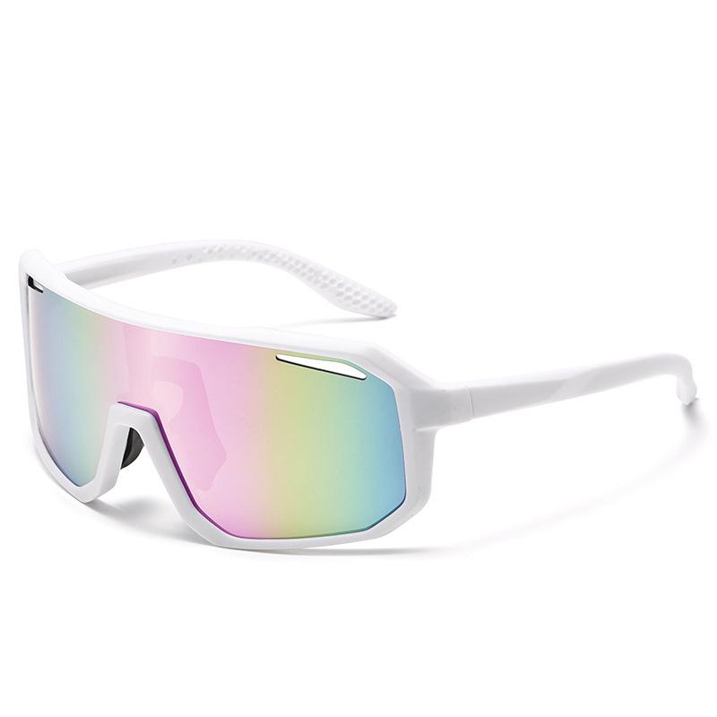 Outdoor Cycling Sports Sunglasses Windproof And Uv-Proof Unisex Large Frame Fashion High-End Big-Name Sunglasses